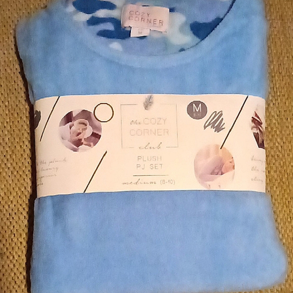 Cozy Corner Blue Pajama Set